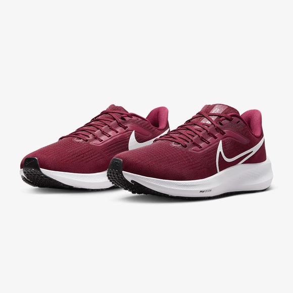 NIKE WMNS AIR ZOOM PEGASUS
TEAM CRIMSON/WHITE-BLACK DM0165-600 SNEAKERS - Picture 8 of 16